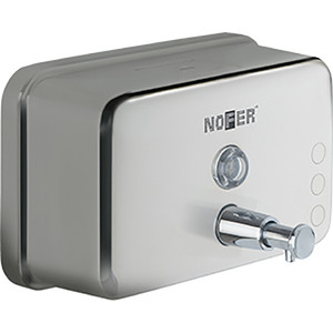 

Диспенсер для мыла Nofer 1,2 литра, хром/глянцевый (03002.B), 1,2 литра, хром/глянцевый (03002.B)