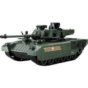 Радиоуправляемый танк HouseHold CS RUSSIA T-14 Армата масштаб 1:20 RTR 2.4G - YH4101H-19 - фото 1