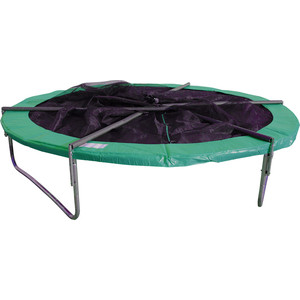 фото Батут dfc dfc jump 8 ft складной, с защитной сеткой и чехлом, green (244см), новинка