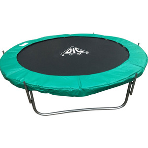 фото Батут dfc dfc jump 8 ft складной, с защитной сеткой и чехлом, green (244см), новинка