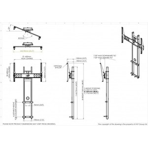 фото Тумба под телевизор avf fs15bayxgw + fl602