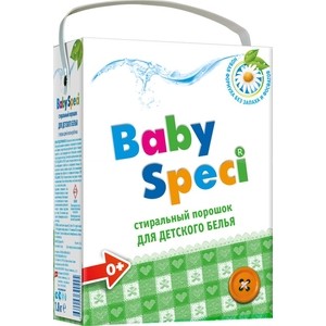 

Стиральный порошок BABY SPECI для детского белья 1,8 кг, для детского белья 1,8 кг