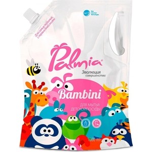 

Средство для мытья детской посуды PALMIA Bambini дой-пак 1 л, Bambini дой-пак 1 л