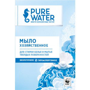 

Мыло PURE WATER хозяйственное 175 г, хозяйственное 175 г