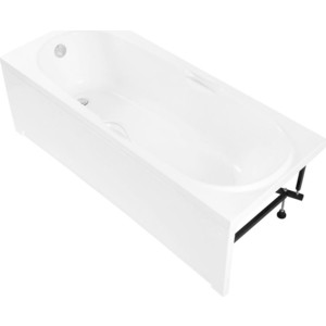 Акриловая ванна Aquanet Dali 160x70 с каркасом и панелью (239538, 239388)