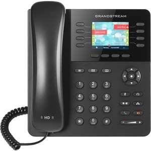 SIP-телефон Grandstream GXP-2135 телефон ip grandstream gxp 2135 8 линий 4 sip аккаунта 2x10 100 1000mbps lcd poe аналог телефона ip yealink sip t41s 6 sip аккаунтов 2x10 100mbps 2 7