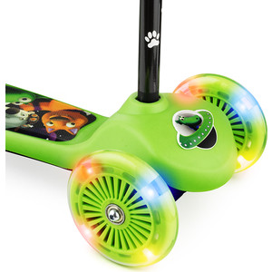 

Самокат со светящимися колесами 2 в 1 Small Rider Scooter Flash (CZ) (зеленый), Scooter Flash (CZ) (зеленый)