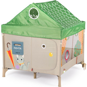

Манеж Happy Baby ALEX HOME с лампой GREEN, ALEX HOME с лампой GREEN