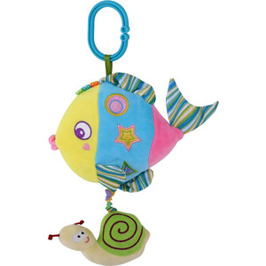 

Подвесная музыкальная игрушка Lorelli Toys Разноцветная Рыбка 1019125 0001, Toys Разноцветная Рыбка 1019125 0001