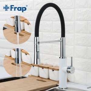 

Смеситель для кухни Frap черный/белый (F4452-8), черный/белый (F4452-8)