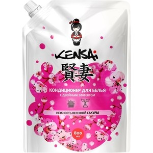 

Кондиционер для белья KENSAI ''Нежность весенней сакуры'' с двойным эффектом, 800 мл, "Нежность весенней сакуры" с двойным эффектом, 800 мл