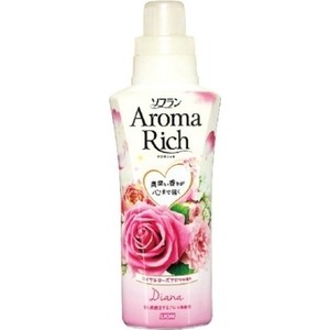 

Кондиционер для белья Lion Aroma Rich ''Diana'' с натуральными маслами розы, персика, малины, ванили, флакон 550 мл, Aroma Rich "Diana" с натуральными маслами розы, персика, малины, ванили, флакон 550 мл