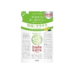 

Гель для душа Lion Hadakara ''Увлажнение и шелковистость кожи'', запасной блок 360 мл, Hadakara "Увлажнение и шелковистость кожи", запасной блок 360 мл
