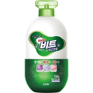 Жидкое средство Lion Inno Beat Deo Capsule для стирки белья, антибактериальное 2 л Жидкое средство Lion Inno Beat Deo Capsule для стирки белья, антибактериальное 2 л