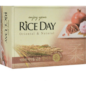 

Туалетное мыло Lion RICE DAY с гранатом и пионом 100 г, RICE DAY с гранатом и пионом 100 г