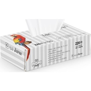 

Салфетки бумажные Momi Family LUX 2 слоя 220 шт, Family LUX 2 слоя 220 шт