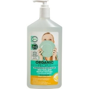 

Гель для мытья посуды Organic People ЭКО Green clean lemon 500 мл, ЭКО Green clean lemon 500 мл