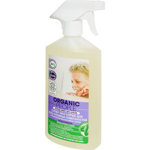 

Чистящее средство Organic People Эко для всех кухонных поверхностей, спрей 500 мл, Эко для всех кухонных поверхностей, спрей 500 мл