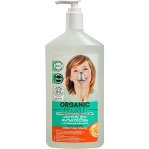 

Гель для мытья посуды Organic People ЭКО Green clean Orange 500 мл, ЭКО Green clean Orange 500 мл
