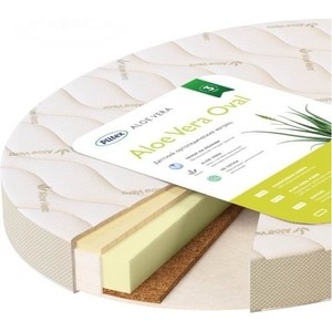 Матрац Plitex Aloe Vera Oval 1250х750х100 мм