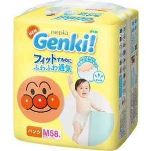 

Трусики Genki M (7-10кг) 58 шт 4901121-507385, M (7-10кг) 58 шт 4901121-507385