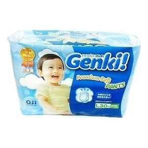 

Трусики Genki L (9-14 кг) 30 шт 4901121-542645, L (9-14 кг) 30 шт 4901121-542645