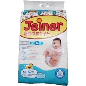 

Подгузники Jeiner M (6-11кг) 62шт 4573726-789215, M (6-11кг) 62шт 4573726-789215