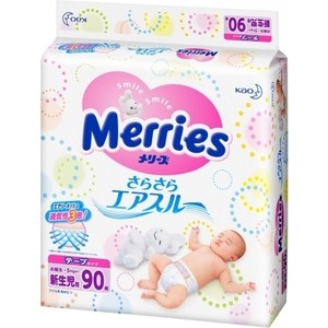 

Подгузники Merries NB (0-5 кг) 90 шт 4901301-230782, NB (0-5 кг) 90 шт 4901301-230782