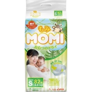 

Подгузники Momi S ( 4-8 кг) 82 шт 4573726-789123, S ( 4-8 кг) 82 шт 4573726-789123