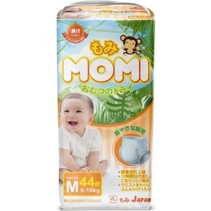 

Трусики Momi M (6-10 кг) 44 шт 4573726-789024, M (6-10 кг) 44 шт 4573726-789024