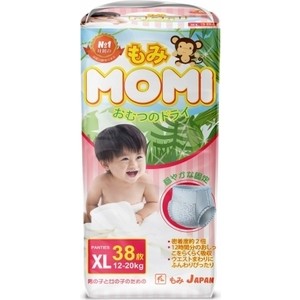 

Трусики Momi XL (12-20 кг) 38 шт 4573726-789048, XL (12-20 кг) 38 шт 4573726-789048