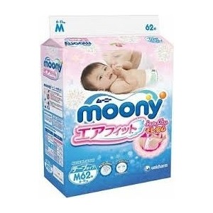 

Подгузники Moony M (6-11 кг) 62 шт 4903111-243976, M (6-11 кг) 62 шт 4903111-243976