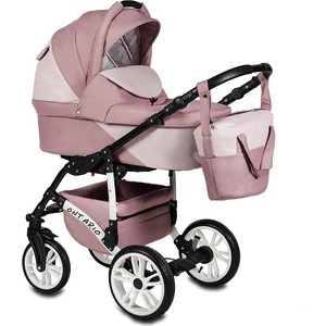 

Коляска 2 в 1 Alis ONTARIO Lux Ol 04 (т.розовый-св.розовая кожа), ONTARIO Lux Ol 04 (т.розовый-св.розовая кожа)