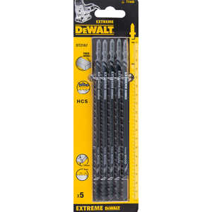 

Пилки для лобзика DeWALT 180мм 5шт T744D (DT 2167), 180мм 5шт T744D (DT 2167)