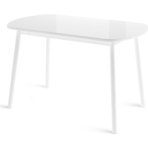 Стол Мамадома Раунд белый-белый (100010) стол сервировочный мебелик бридж белый п0002987