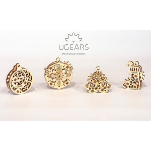 

Конструктор Ugears Фиджет Новогодняя магия, Фиджет Новогодняя магия