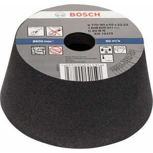 Чашка коническая Bosch 110/90х55мм K60 по камню (1.608.600.241) 110/90х55мм K60 по камню (1.608.600.241) - фото 1