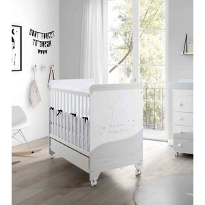 

Кроватка Micuna Cosmic 120*60 white/ash, Cosmic 120*60 white/ash