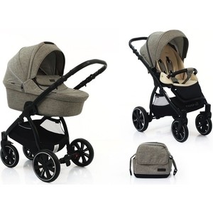 

Коляска 2 в 1 Noordi Fjordi Sport Melange sand 800, Fjordi Sport Melange sand 800
