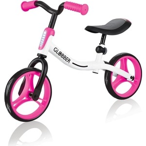 

Беговел Globber GO BIKE белый-розовый 610-162, GO BIKE белый-розовый 610-162