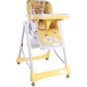 

Стульчик для кормления Lorelli Primo Желтый Yellow Bear 1919, Primo Желтый Yellow Bear 1919