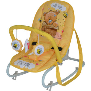 

Стульчик-качалка Lorelli Top Relax Желтый Yellow Bear 1919, Top Relax Желтый Yellow Bear 1919