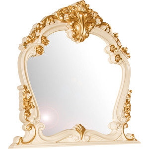 фото Зеркало мэри дольче вита сдв-06 белый глянец с золотом
