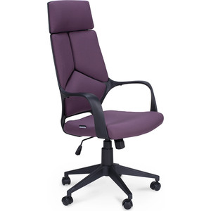 фото Кресло офисное norden iq black plastic violet черный пластик/фиолетовая ткань