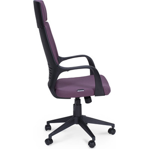 фото Кресло офисное norden iq black plastic violet черный пластик/фиолетовая ткань