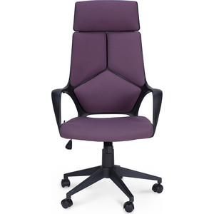 фото Кресло офисное norden iq black plastic violet черный пластик/фиолетовая ткань