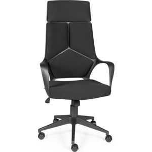 Кресло офисное NORDEN IQ full black черный пластик/черная ткань