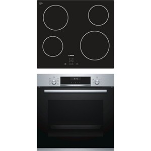 

Встраиваемый комплект Bosch PKE611D17E + HBG517BS0R, PKE611D17E + HBG517BS0R