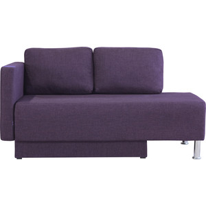 Кушетка Шарм-Дизайн Леон левый фиолетовый кресло для геймеров karnox hero genie edition фиолетовый белый