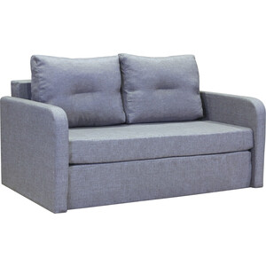 Диван-кровать Шарм-Дизайн Бит-2 светло-серый кровать угловой диван шарм дизайн ария левый латте